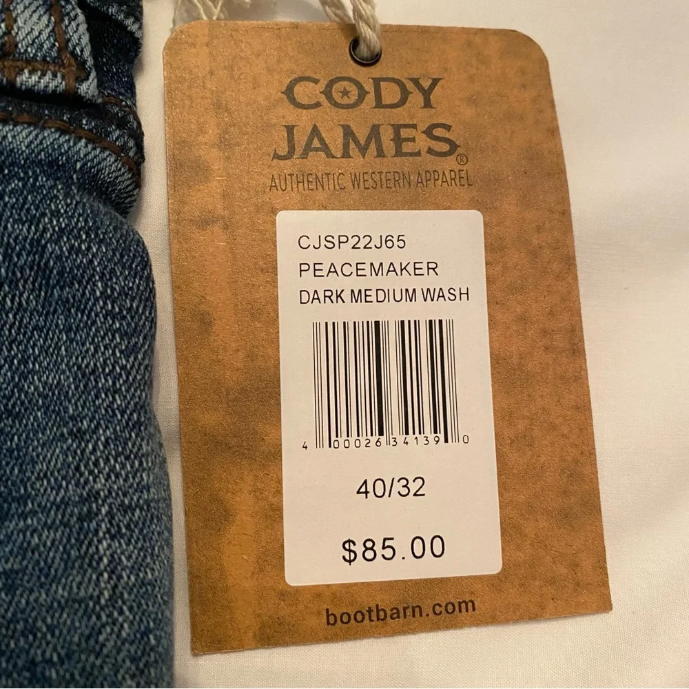 Cody James Men’s Jeans NWT  40X32. Regular Boot. - Picture 5 of 16